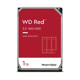 WD RED 1 TB 64MB SATA3 NAS (WD10EFRX)