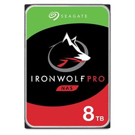 SEAGATE IRONWOLF PRO 8 TB 7200RPM 256MB SATA3 300TB/Y RV NAS (ST8000NE001)