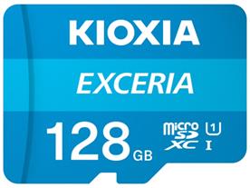 128 GB KIOXIA EXCERIA MICRO SDXC UHS-1 CLASS 10 100MB/S (LMEX1L128GG2)