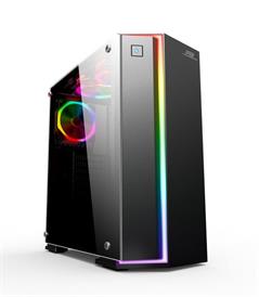 POWERBOOST VK-G3906S USB3.0 3x12CM RGB FAN ATX SIYAH KASA (JBST-VK-G3906S)