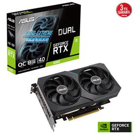 ASUS RTX3060 8GB GDDR6 128BIT 3xDP/HDMI (DUAL-RTX3060-O8G)