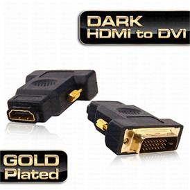 DARK (DK-HD-AFHDMIXMDVI25) HDMI DISI - DVI-I ERKEK 24+5 PIN DONUSTURUCU